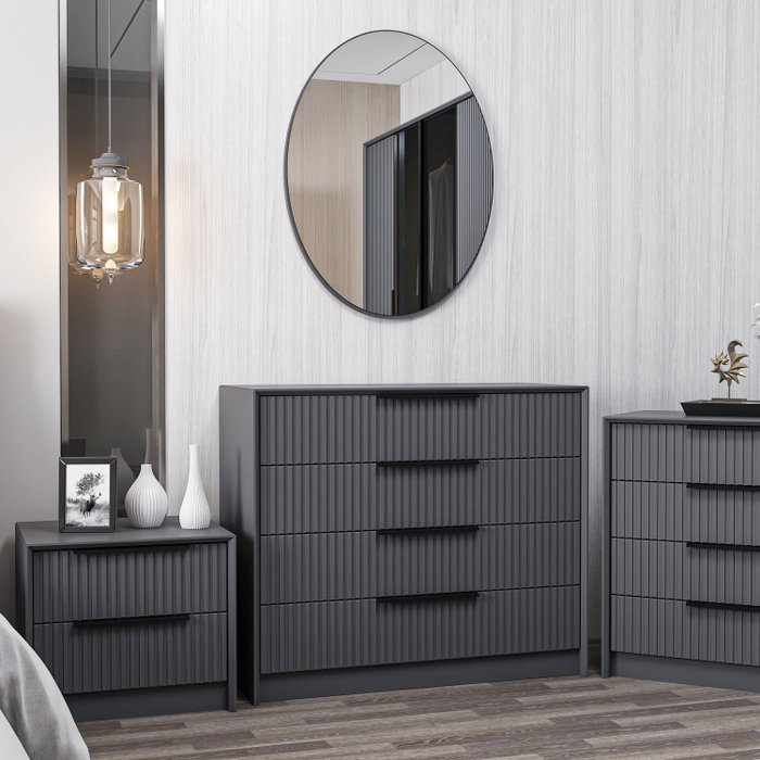 Hanah Home Kale Luxe - 4801 Cómoda Antracita